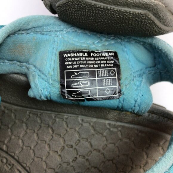 Keen Venice Womens 7.5 Waterproof Hiking Sandals Turquoise Gray Washable - Picture 10 of 10